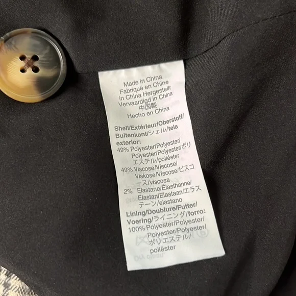 Madewell Dorset Blazer Cosley Plaid Medium - Picture 10 of 12